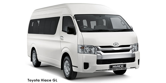 Hiace 2.5D-4D bus 14-seater GL