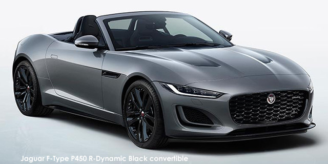 F-Type P450 R-Dynamic Black convertible