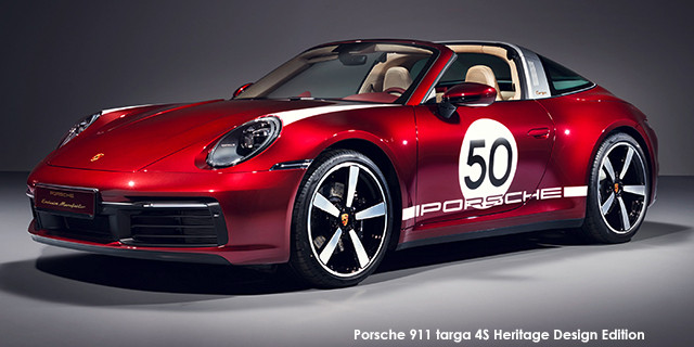 911 targa 4S Heritage Design Edition